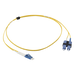 SIEMON FJ2-LCUSCUL-01 - Jumper de Fibra Óptica Monomodo / OS2 / XGLO / Riser / LC/UPC-SC/UPC Duplex / OFNR / Amarillo / 1 Metro (3.28 | SIERRA STORE