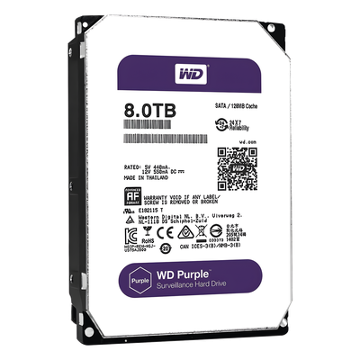 Disco duro WD de 8TB / 5400RPM / Optimizado para Videovigilancia | SIERRA STORE