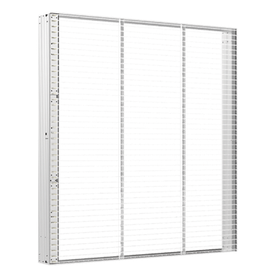 HIKVISION DS-D4239TI-SLC - Módulo LED Transparente / Interior IP43 / 3.9×7.8 mm Pitch / 2000 cd/m² / 256×128 px / 1×1 m / 3.28×3.28 ft | SIERRA STORE