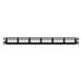 PANDUIT UICMPP24BLY - Panel de Parcheo Modular / 24 Puertos / 1UR / 19in / Plano / Sin Blindaje / TIA-606-C | SIERRA STORE