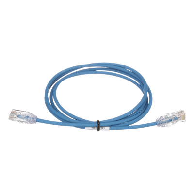 PANDUIT UTP28SP20BU - Cable de Parcheo Cat6 UTP / 28AWG Diámetro Reducido / 6.1 m (20 ft) / Doble Clasificación CM/LSZH / Azul | SIERRA STORE