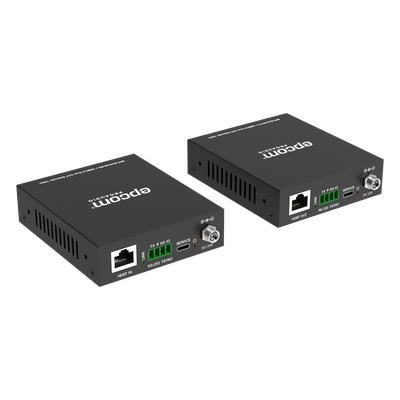 Extensor USB 3.0 / Hasta 100 m (328 ft) por CAT6a / PoC Bidireccional 24 Vcc / RS-232 / 4x USB-A / 5 Gbps | SIERRA STORE