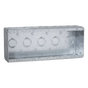 Caja Multigang de 5 Gang / Profundidad 2 1/2" / 19 Entradas 1/2"-3/...