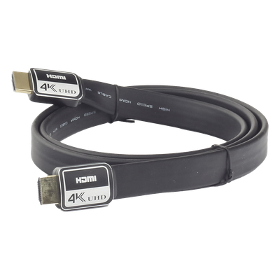 Cable HDMI Versión 2.0 Plano de 1 Metro (3.28 Pies) Optimizado para Resolución 4K Ultra HD | SIERRA STORE