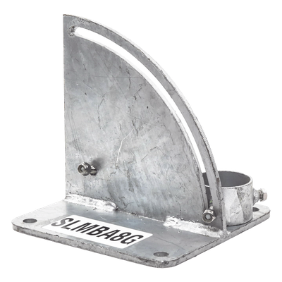Base para Mástil / Ajuste de Ángulo 0° a 60° / Acero Galvanizado / Mástil 1 | SIERRA STORE