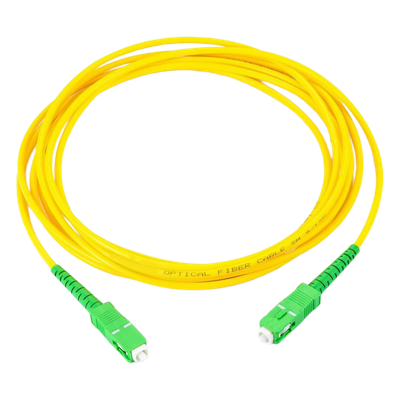 LINKEDPRO BY EPCOM LP-FO-SCA-SCA-02 - Jumper de Fibra Óptica / SC/APC a SC/APC / Monomodo OS1/OS2 / Simplex / 2 m (6.56 pies) / Forro | SIERRA STORE