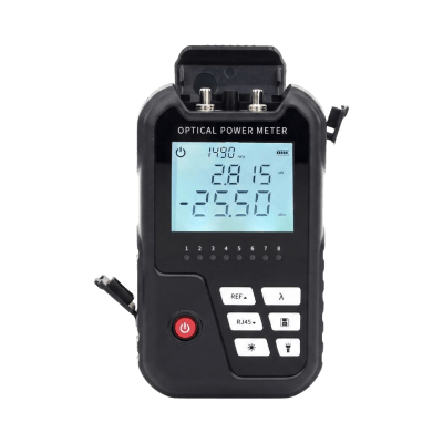 LINKEDPRO BY EPCOM LP-M-OPM-LR - Medidor de Potencia Óptica / Rango -50dBm a 26dBm / Detector InGaAs 800-1700nm / VFL 2mW 650nm / | SIERRA STORE