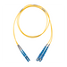PANDUIT F92ERLNSNSNM015 - Jumper de Fibra Óptica / Monomodo OS2 9/125 / LC-SC Duplex / OFNR Riser / 15 m (49.21 pies) / Amarillo | SIERRA STORE