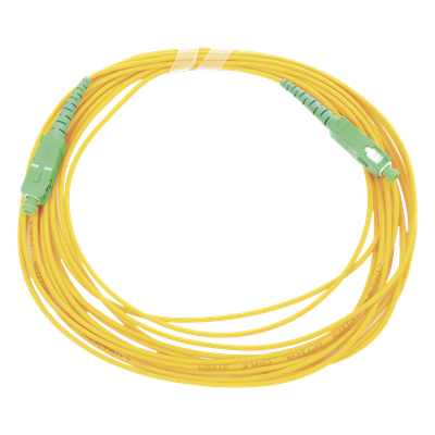 LINKEDPRO BY EPCOM LP-FO-SCA-SCA-05 - Jumper de Fibra Óptica / SC/APC a SC/APC / Monomodo OS2 / Simplex / 5 m (16.40 pies) / 2 mm / PVC | SIERRA STORE