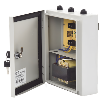 Fuente de Poder para Domos PTZ / 24 VCA @ 7A / 170W / IP65 / 127 VCA Entrada / 0.82 x 0.69 x 0.30 pies | SIERRA STORE