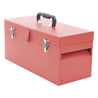 Caja de Herramientas Metálica / Doble Cerradura / 54 x 26 x 28.5 cm / Carolas Modulares / 1598 pulg³ / Recubrimiento Electrostático | SIERRA STORE