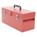Caja de Herramientas Metálica / Doble Cerradura / 54 x 26 x 28.5 cm / Carolas Modulares / 1598 pulg³ / Recubrimiento Electrostático | SIERRA STORE