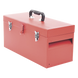 Caja de Herramientas Metálica / Doble Cerradura / 54 x 26 x 28.5 cm / Carolas Modulares / 1598 pulg³ / Recubrimiento Electrostático | SIERRA STORE
