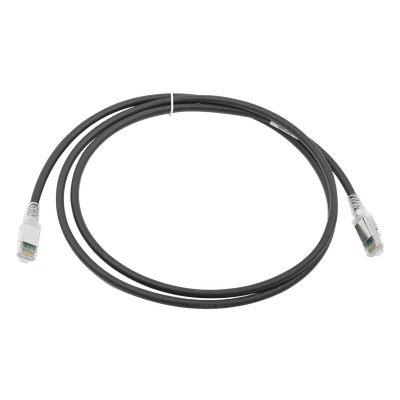 SIEMON ZM6A-S05-01B - Patch Cord Cat6A S/FTP / 1.52m (5 pies) / CM/LS0H / 26 AWG / Negro / Bulk | SIERRA STORE