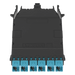 PANDUIT FHCZO-12-10U - Cassette de Fibra Óptica / 12 Fibras OM4 / MPO a 6 LC Duplex / Polaridad Universal / 0.5 dB IL | SIERRA STORE