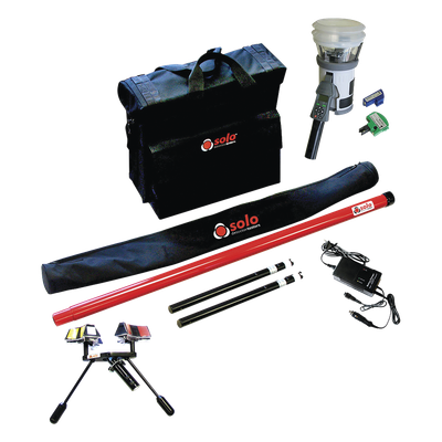 Kit de Pruebas para Detectores / Humo, Térmicos y CO / Pértiga de Acceso y Extensión / Removedor Incluido / Maletín de Transporte | SIERRA STORE