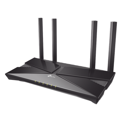 Router WiFi 6 / Doble Banda AX1800 / 4 Puertos LAN Gigabit / 4 Antenas Beamforming / EasyMESH / CPU Dual-Core | SIERRA STORE