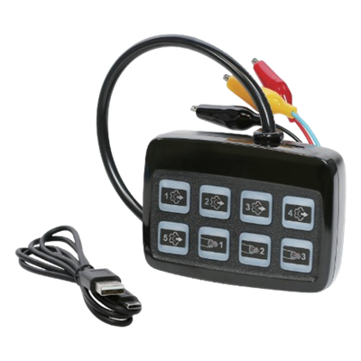 Programador de Luces Auxiliares / Programación Simultánea Múltiple / 12-24 VDC / Panel Portátil / -20°C a 50°C | SIERRA STORE