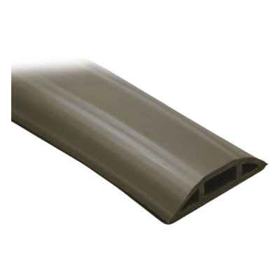 Canaleta flexible / PVC autoextinguible / Media caña / 2.5m (8.2 ft) / 100kg carga / -20°C a +80°C | SIERRA STORE