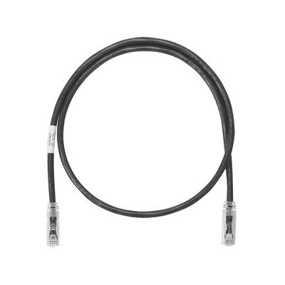 PANDUIT NK6PC25BLY - Cable de Parcheo UTP / Categoría 6 / 7.62 m (25 ft) / 24 AWG / T568B / CM / Negro | SIERRA STORE