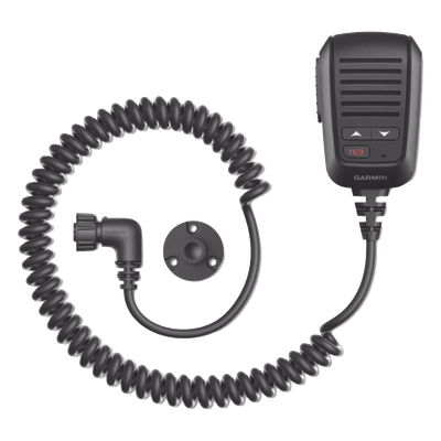 Micrófono de Mano VHF / Conector 12 Pines / Navegación de Canales / Acceso Emergencia 16/9 / Diseño Ergonómico | SIERRA STORE