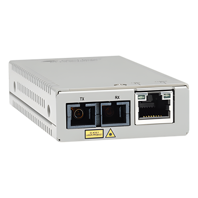 Convertidor de medios fast ethernet a fibra óptica, conector SC, monomodo (SMF), versión TAA (Trade Agreement Act) | SIERRA STORE