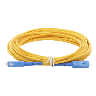 LINKEDPRO BY EPCOM LPSM3SCUSCUS6 - Jumper de Fibra Óptica / Monomodo OS2 G.652D / SC/UPC-SC/UPC / Simplex / 6 m (19.69 pies) / 3 mm | SIERRA STORE