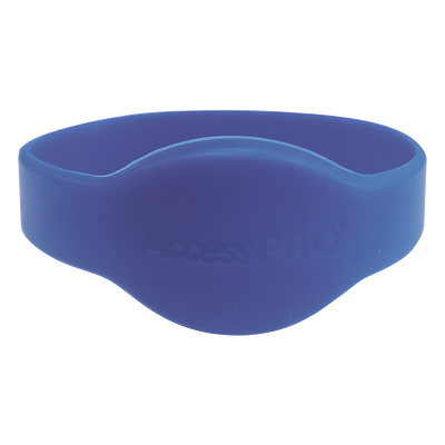 ACCESSPRO ACCESSWB65PROX - Brazalete de Proximidad / 125 kHz EM / 65 mm Diámetro / 2.13 ft / Wiegand 26 / Silicona / Azul | SIERRA STORE