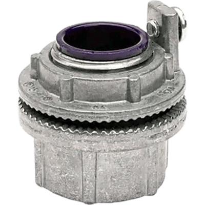 Conector Meyers de Aluminio de 1" con tornillo de puesta a tierra, disponible para Áreas Peligrosas Clase 1 División 2 de acuerdo con | SIERRA STORE