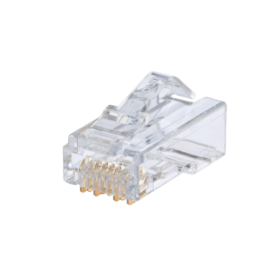 PANDUIT SP6X88PHD-C - Plug RJ45 Cat6A, Para Cable UTP Vari-Matrix Tipo Plenum, 23 AWG, Chapado en Oro de 50 Micras, Paquete de 100 | SIERRA STORE