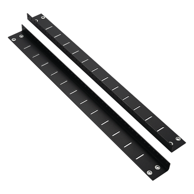 PANDUIT PZWMC18RR - Kit de Rieles Posteriores / 18 UR / Carga 300 lbs / Ajustable 0.9" / 25-30' Profundidad / Negro | SIERRA STORE