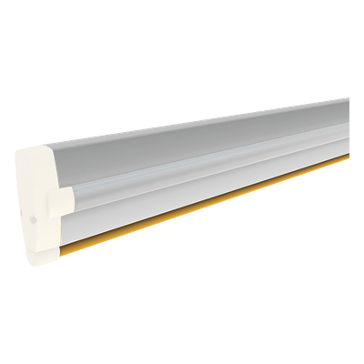 Mástil de Aluminio para Barrera / 4 m (13.1 ft) / 90 x 35 mm / Blanco / LED Rojo/Verde | SIERRA STORE