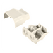PANDUIT T70EEIW - Conector de Tubería a Canaleta / Salidas 1/2", 3/4", 1" y 1 1/4" / PVC Rígido / UL94V-0 / TIA/EIA / Color Blanco Mate | SIERRA STORE