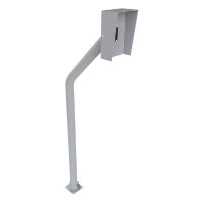 ACCESSPRO BAS-POS-RFID - Base Tubular para Lectora RFID / Acero Calibre 14-16-18 / 1206 mm (3.96 ft) de Alto / 3.3 kg / Pintura | SIERRA STORE