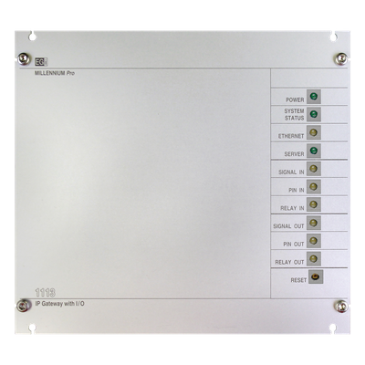 Interfaz IP de Audio / 8 Relés IN/OUT / Audio Bidireccional / Memoria 6 GB / Control Modbus y Webservice / Prioridad de Avisos | SIERRA STORE