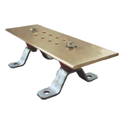 Barra Unión Tierra / Cobre 20 x 10.16 x 0.64 cm / Tornillería 5/16" / IEC 62561 y UL 96A | SIERRA STORE