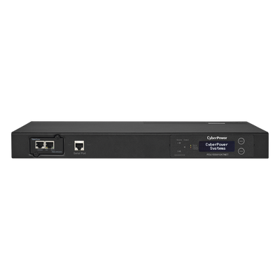 PDU ATS (Fuente Redundante Auto-transferible) Monitoreable, Para Distribución de Energía, 2 Entradas 120 Vca NEMA5-15P, Con 10 Salidas | SIERRA STORE