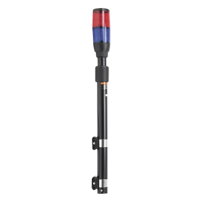 Luz Telescópica LED / 3 Watts / 10-30 VCC / 3A Máx / Longitud Ajustable 64-104 cm (25.2-40.9 in) / Rojo/Azul | SIERRA STORE