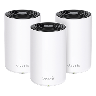 Sistema Mesh Wi-Fi / Wi-Fi 6E AX5400 / Triple Banda / 3 Nodos / 3 Puertos Gigabit WAN/LAN Auto-Detección / 4 Antenas Internas / | SIERRA STORE