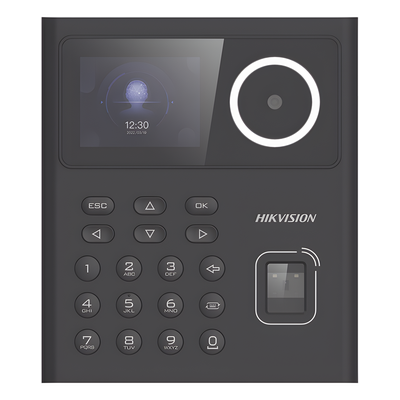 HIKVISION DS-K1T320EFX - Terminal Facial Min Moe Administrable por Smartphone o Nube /  Acceso y Asistencia / Lector PROX EM y | SIERRA STORE