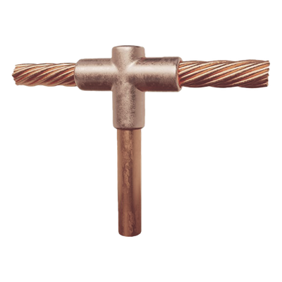 Molde para soldadura exotérmica / Tipo T / Varilla 5/8 in. a Cable 1/0 AWG / Carga 90 | SIERRA STORE