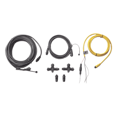 Kit de Red NMEA 2000 / Cable Principal 6 m (19.7 ft) / Cable Caída 2 m (6.6 ft) / Cable Alimentación 2 m (6.6 ft) / 2 Conectores en T | SIERRA STORE