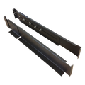 Rieles Deslizantes para UPS / Profundidad Ajustable 440-711 mm / Carga 90 kg / Rack 4 Postes / Soporte en L / Tornillería M6 | SIERRA STORE