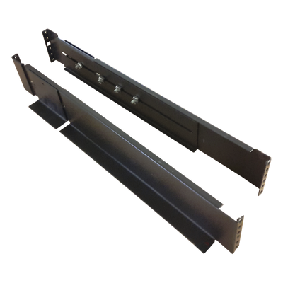 Rieles Deslizantes para UPS / Profundidad Ajustable 440-711 mm / Carga 90 kg / Rack 4 Postes / Soporte en L / Tornillería M6 | SIERRA STORE