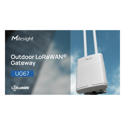 Gateway LoRaWAN / 8 Canales Half/Full-Duplex / IP67 / Alcance 15 km (49,212 ft) / Triple Conectividad Ethernet 4G LTE Wi-Fi / GNSS | SIERRA STORE