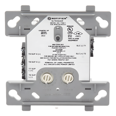Módulo Monitor Dual Direccionable / 2 Circuitos IDC Clase B / Autoasignación Consecutiva / Alimentación por Lazo SLC | SIERRA STORE