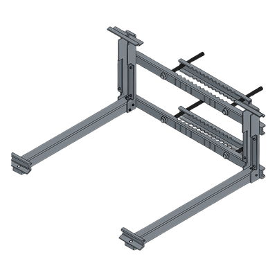 EPCOM INDUSTRIAL EPI-MB225-V1 - Montaje para Panel Solar / Poste o Torre / Módulos 1300-1500 mm / Soporte con Batería / Acabado | SIERRA STORE