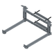 EPCOM INDUSTRIAL EPI-MB225-V1 - Montaje para Panel Solar / Poste o Torre / Módulos 1300-1500 mm / Soporte con Batería / Acabado | SIERRA STORE