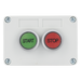 ACCESSPRO XBS-SW-21 - Botonera de Control / IP40 / 24 VCD / 106 x 72 x 58 mm / 4.17 x 2.83 x 2.28 in / Start-Stop / NO | SIERRA STORE