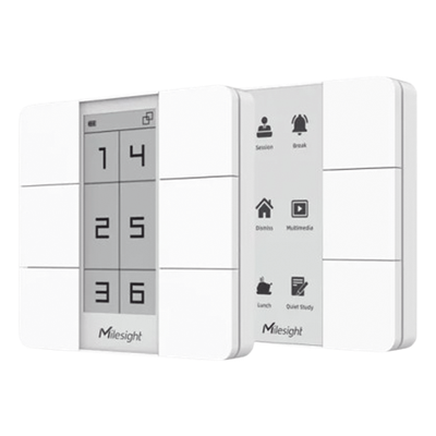 Panel de Escenas LoRaWAN / 6 Botones Programables / Display Digital / Alcance 15 km (49,212 ft) / Batería 3 Años | SIERRA STORE
